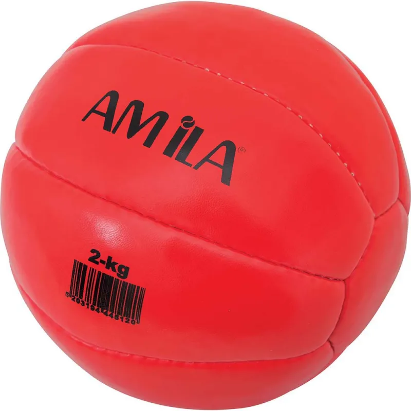Amila Μπάλα Medicine Ball PU 1kg - 44511 - Μπάλες Crossfit