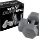Amila Αλτήρας Εξάγωνος Plastic Series 5.00Kg (Ζευγάρι) - 44536 - Αλτήρες
