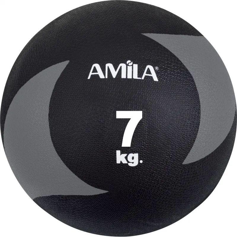 Amila Μπάλα Medicine Ball Original Rubber 7kg - 44634 - Μπάλες Crossfit