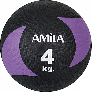 Amila Μπάλα Medicine Ball Original Rubber 4kg - 44638