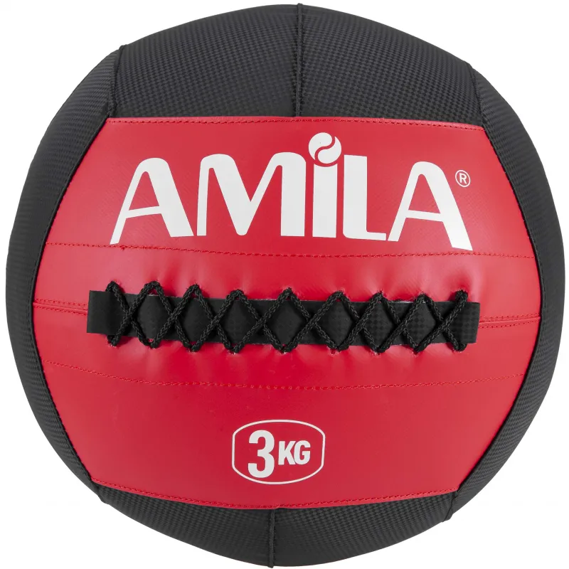 Amila  Wall Ball Nylon Vinyl Cover 3Κg - 44689 - Μπάλες Crossfit