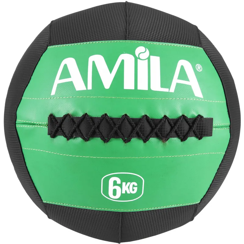 Amila  Wall Ball Nylon Vinyl Cover 6Κg - 44692 - Μπάλες Crossfit