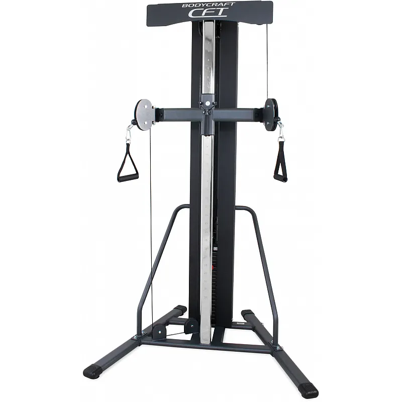 Bodycraft Μηχάνημα Διπλής Τροχαλίας CFT - 44733 - Σε 18 Άτοκες Δόσεις - Πολυόργανα με πρόσθετα βάρη