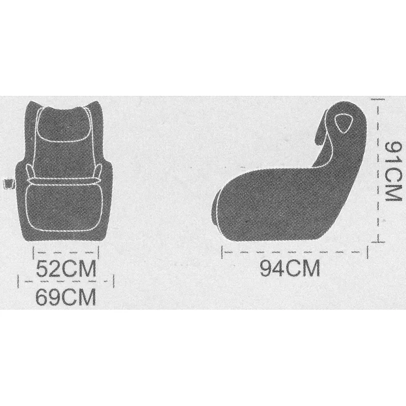 Amila Πολυθρόνα μασάζ SL-A155 - 46011 - Σε 12 Άτοκες Δόσεις - Πολυθρόνες Μασαζ