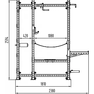 Amila Power Rack - 46419 - Σε 18 Άτοκες Δόσεις