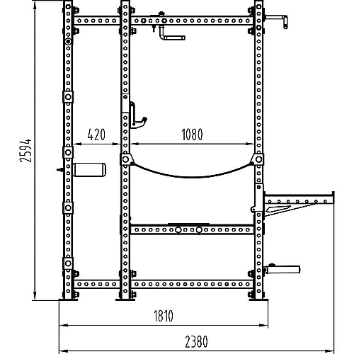 Amila Power Rack - 46419 - Σε 18 Άτοκες Δόσεις