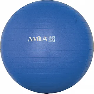 Amila Μπάλα Γυμναστικής GYMBALL 45cm Μπλε Bulk - 48085