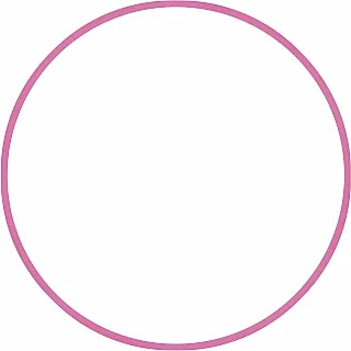 Amila Χούλα-Χουπ 76cm - Φ18mm - 185gr. Ροζ - 48161