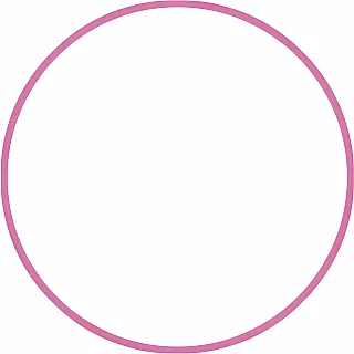 Amila Χούλα-Χουπ 60cm - Φ18mm - 155gr. Ροζ - 48167