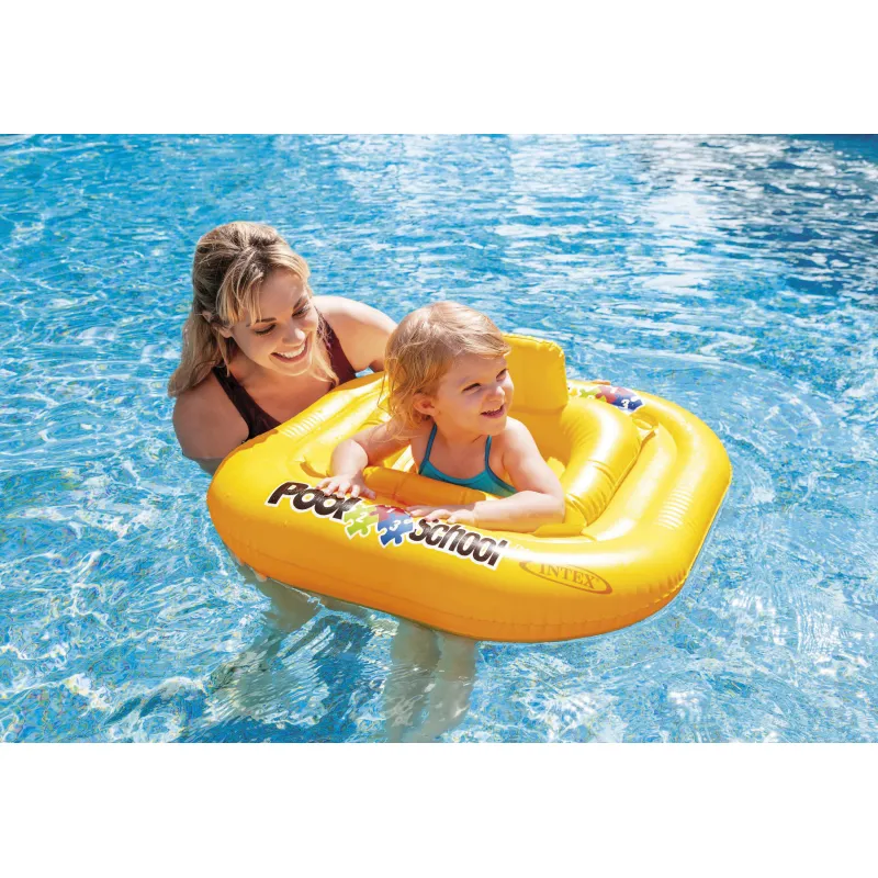 Περπατούρα Θαλάσσης Intex Pool School Deluxe Baby Float 56587 - Παιχνίδια θαλάσσης-Φουσκωτά