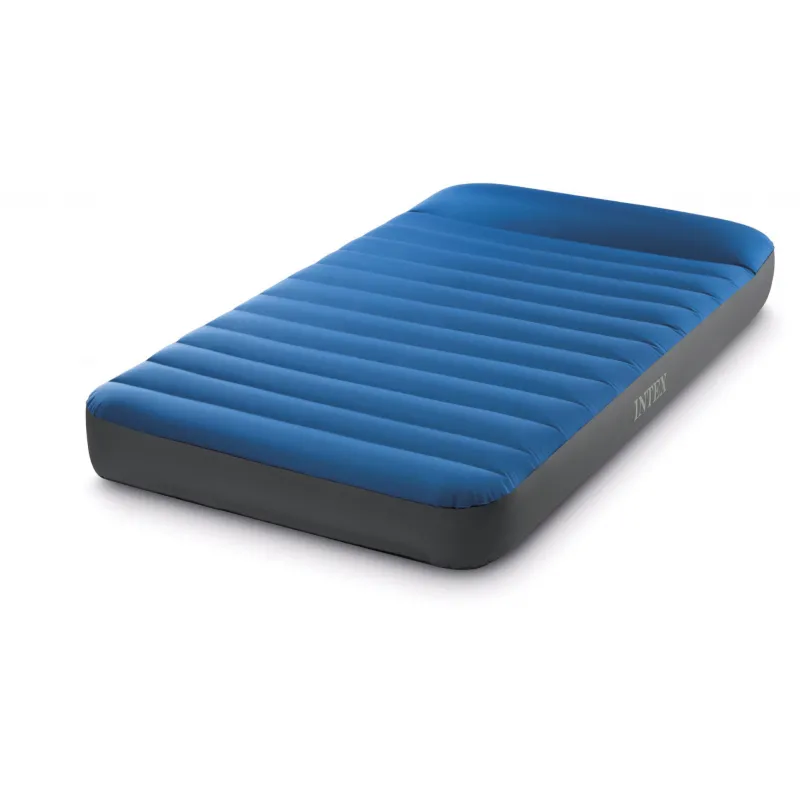 INTEX Φουσκωτό Στρώμα Camping Mat Μονό με Ενσωματωμένη Αντλία USB (TPU) 191x99x22cm 64011