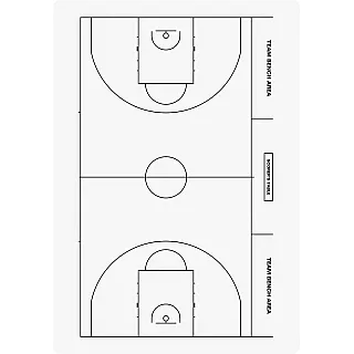 Fox Ντοσιέ Ταμπλό Προπονητή Basket Μαγνητικό  25.5x35.5cm - 69051600