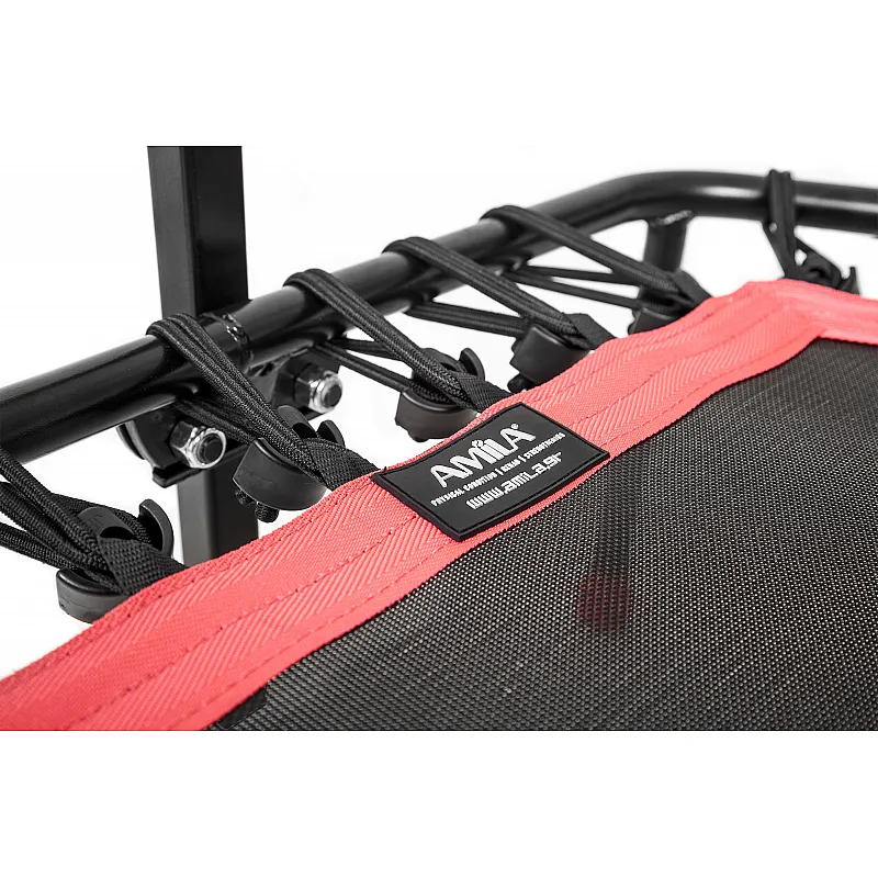 Amila Εξάγωνο Τραμπολίνο με Λαβή Στήριξης Ροζ 70268 - Τραμπολίνο