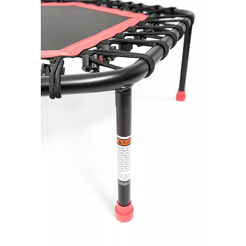 Amila Εξάγωνο Τραμπολίνο με Λαβή Στήριξης Ροζ 70268 - Τραμπολίνο