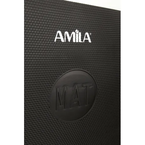 Amila Στρώμα Γυμναστικής EVA 15mm 140cm Μαύρο - 81745