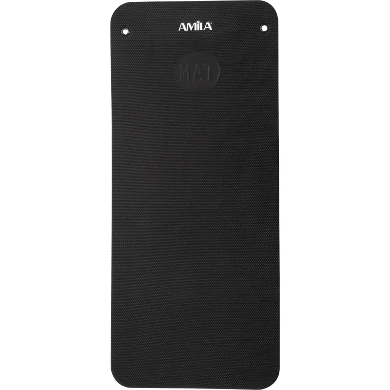 Amila Στρώμα Γυμναστικής EVA 15mm 140cm Μαύρο - 81745 - Στρώματα Γυμναστικής
