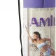 Amila Στρώμα Yoga 4mm TPE Ροζ-Μωβ - 81771 - Στρώματα Γυμναστικής