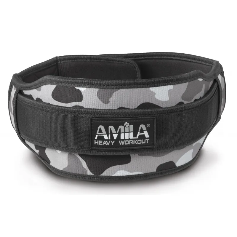 Ζώνη Άρσης Βαρών AMILA TACTICAL Neoprene M - Ζώνες Άρσης Βαρών