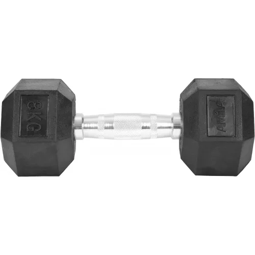 Amila Αλτήρας Εξάγωνος Rubber Cover Class A - 8.0Kg - 84538