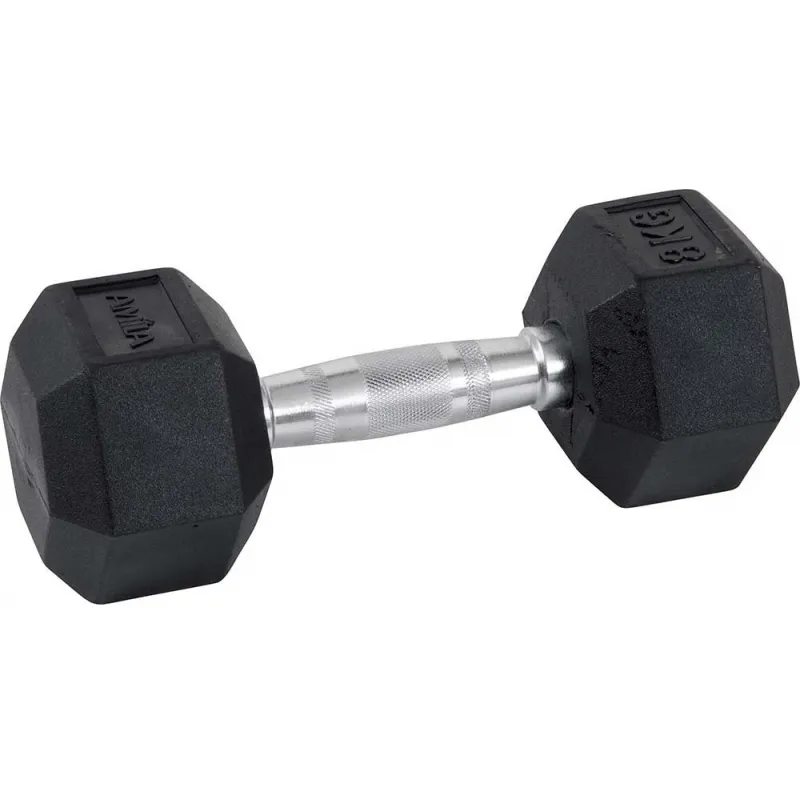 Amila Αλτήρας Εξάγωνος Rubber Cover Class A - 32.5Kg - 84548 - Αλτήρες