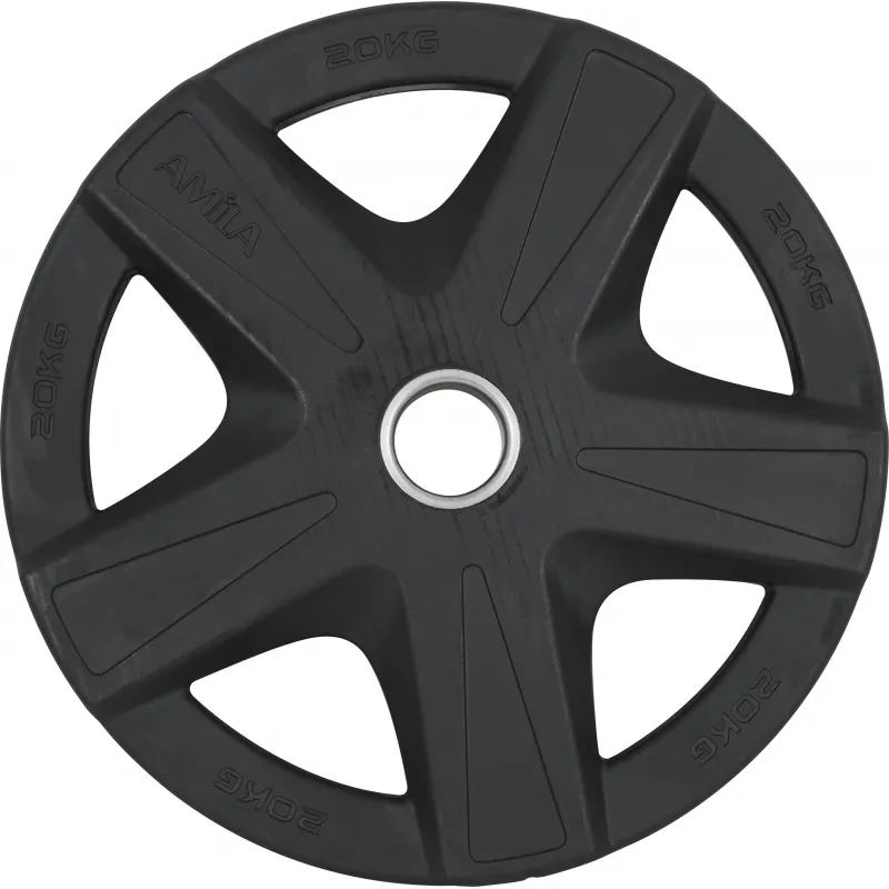 Amila Δίσκος Rubber Cover A 50mm 15.00kg - 84564 - Δίσκοι Ολυμπιακού τύπου