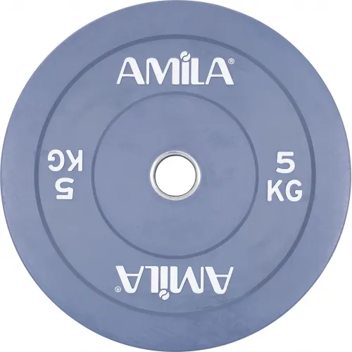 Amila Δίσκος Color Bumper 50mm 5Kg - 84603
