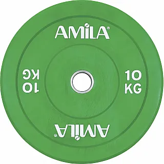 Amila Δίσκος Color Bumper 50mm 10Kg - 84604