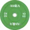 Amila Δίσκος Color Bumper 50mm 10Kg - 84604