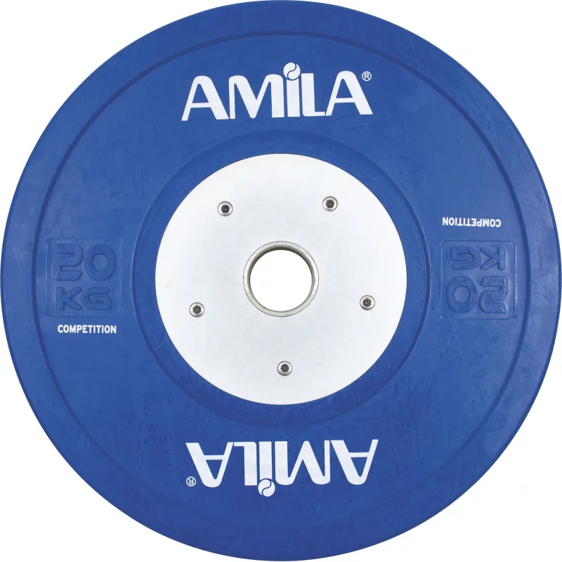 Amila Δίσκος Competition 50mm 20Kg - 84609 - Δίσκοι Ολυμπιακού τύπου