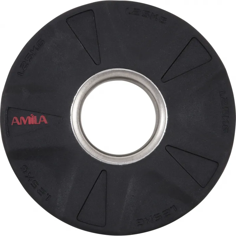 Amila Δίσκος PU Series 50mm 1.25Kg - 84641 - Δίσκοι Ολυμπιακού τύπου