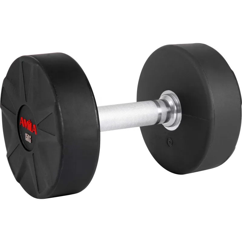 Amila Aλτήρας Στρογγυλός PU Series - 15.00Kg - 84651 - Αλτήρες