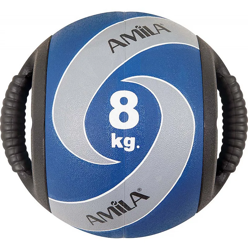 Amila Dual Handle Ball 12kg - 84670 - Κώνοι - Αλεξίπτωτα - Διάφορα