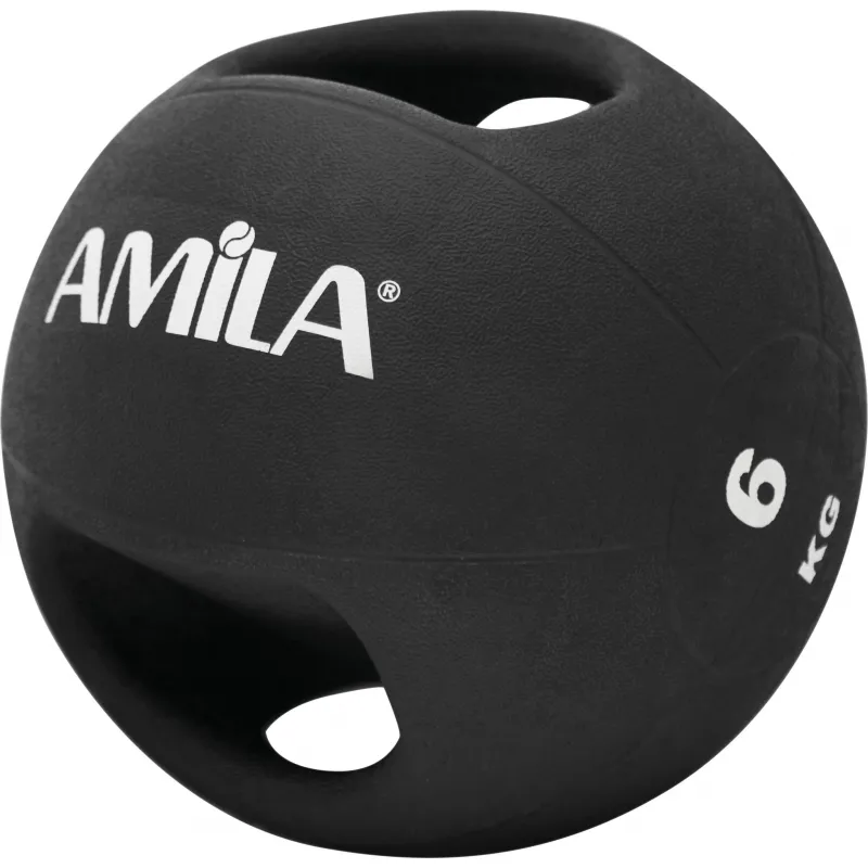 Amila  Dual Handle Medicine Ball 6Kg - 84679 - Μπάλες Crossfit