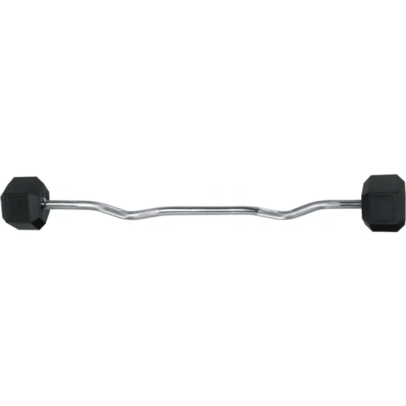 Amila Μπάρα σχήματος W με fix βάρος. 35kg - 84796 - Μπάρες - Λαβές