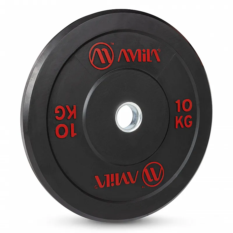 Δίσκος AMILA Black R Bumper Slim 50mm 10Kg