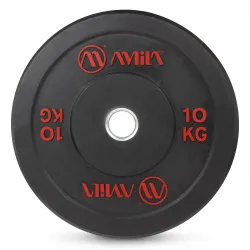 Δίσκος AMILA Black R Bumper Slim 50mm 10Kg