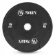 Δίσκος AMILA Black W Bumper Slim 50mm 5Kg
