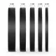 Δίσκος AMILA Black W Bumper Slim 50mm 20Kg