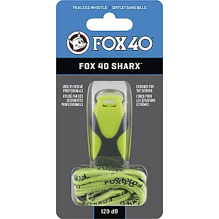 Fox Σφυρίχτρα  Sharx Safety Νέον-Γκρι με Κορδόνι - 87032308
