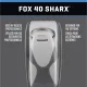 Fox Σφυρίχτρα  Sharx Safety Λευκή-Γκρι με Κορδόνι - 87032708 - Προπονητικός Εξοπλισμός