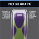 Fox Σφυρίχτρα  Sharx Safety Μωβ-Πράσινη με Κορδόνι - 87032808 - Προπονητικός Εξοπλισμός