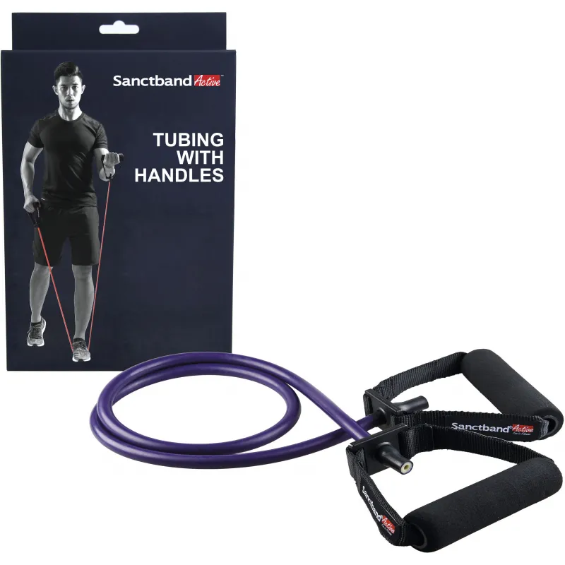 Sanctband Λάστιχο Αντίστασης  Active Gymtube Πολύ Σκληρό + - 88269 - Λάστιχα - Ιμάντες Ενδυνάμωσης