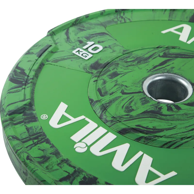 Amila Δίσκος Wave Bumper 50mm 10Kg - 90302 - Δίσκοι Ολυμπιακού τύπου