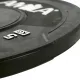 Amila Δίσκος Black W Bumper 50mm 5Kg - 90306 - Δίσκοι Ολυμπιακού τύπου