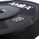 Amila Δίσκος Black W Bumper 50mm 20Kg - 90308 - Δίσκοι Ολυμπιακού τύπου