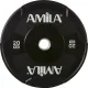 Amila Δίσκος Black W Bumper 50mm 20Kg - 90308 - Δίσκοι Ολυμπιακού τύπου
