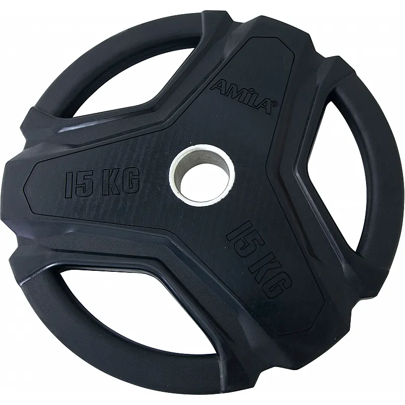 Amila Δίσκος R Rubber Cover 50mm 2.5Kg - 90315 - Δίσκοι Ολυμπιακού τύπου