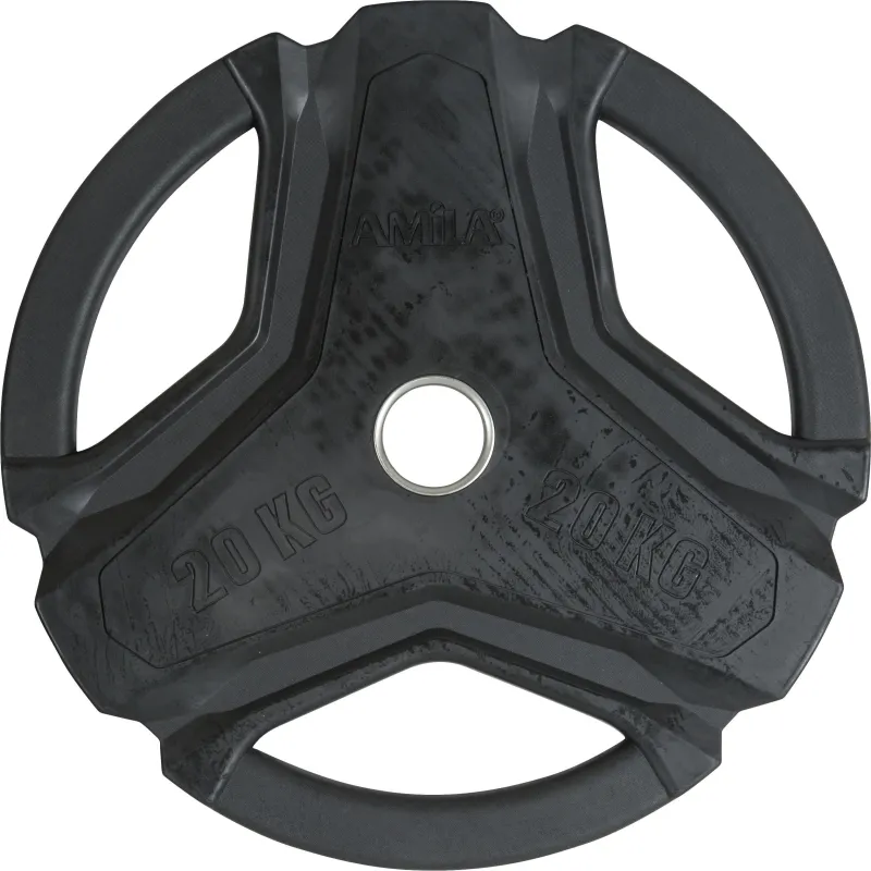 Amila Δίσκος R Rubber Cover 50mm 20Kg - 90319 - Δίσκοι Ολυμπιακού τύπου