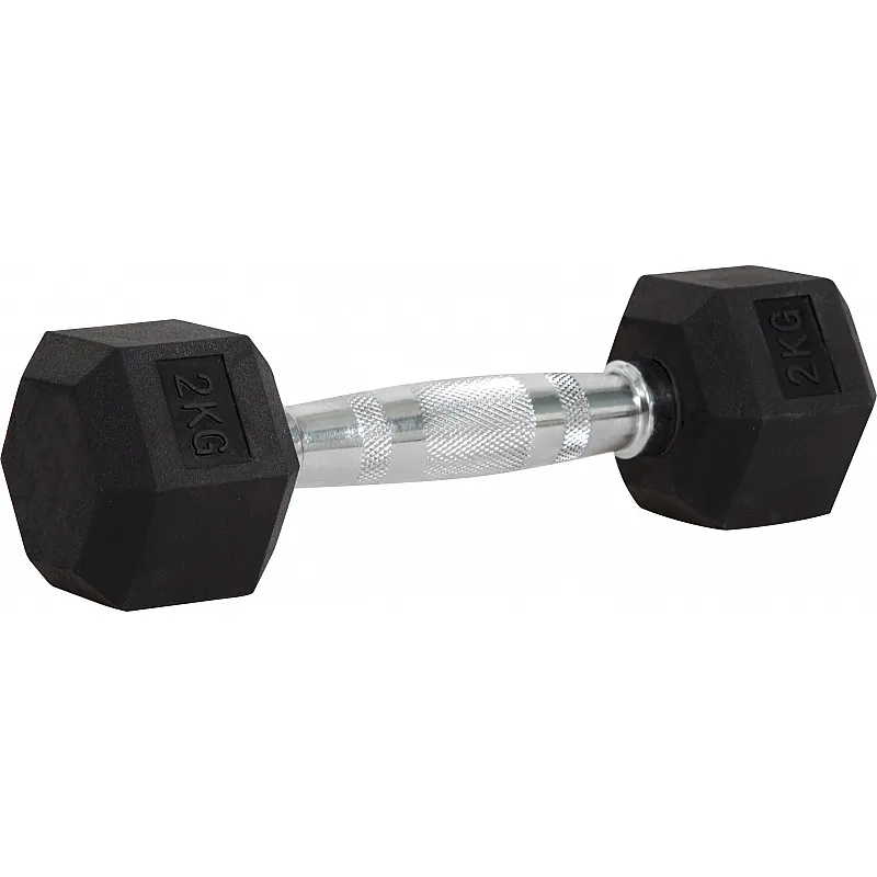 Amila Aλτήρας Εξάγωνος Rubber Cover Class B - 2.0Kg - 90552 - Αλτήρες Crossfit