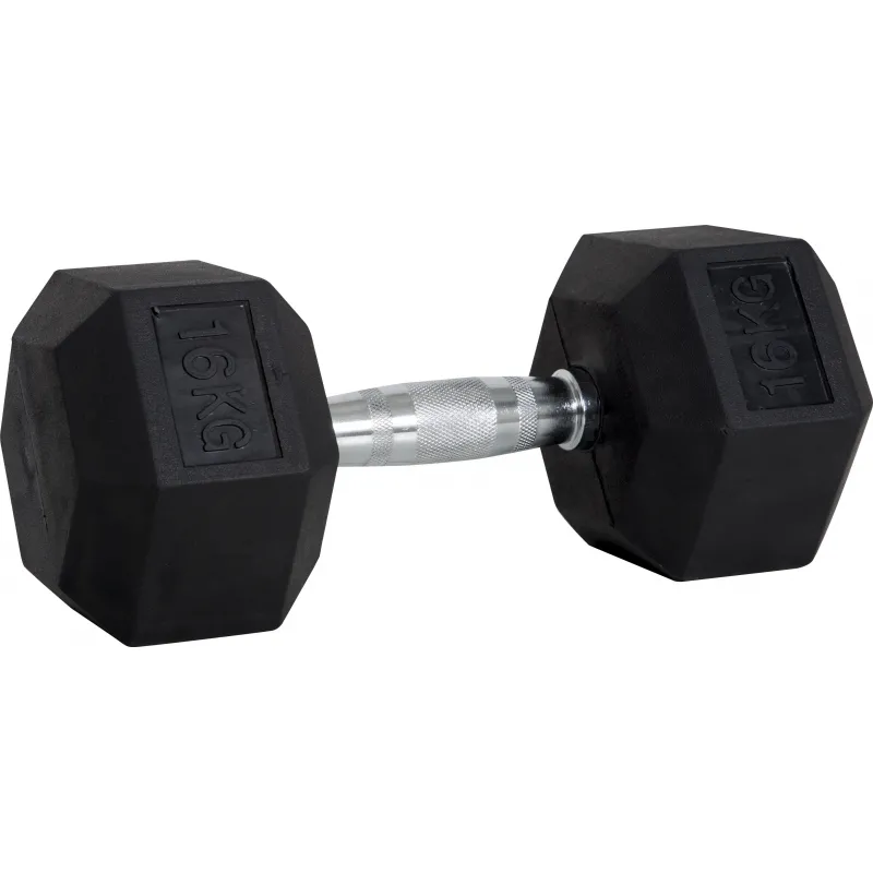 Amila Aλτήρας Εξάγωνος Rubber Cover Class B - 16.0Kg - 90563 - Αλτήρες Crossfit